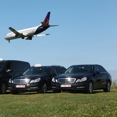 Luchthavenvervoer met taxi naar Zaventem, Charleroi en Schiphol
